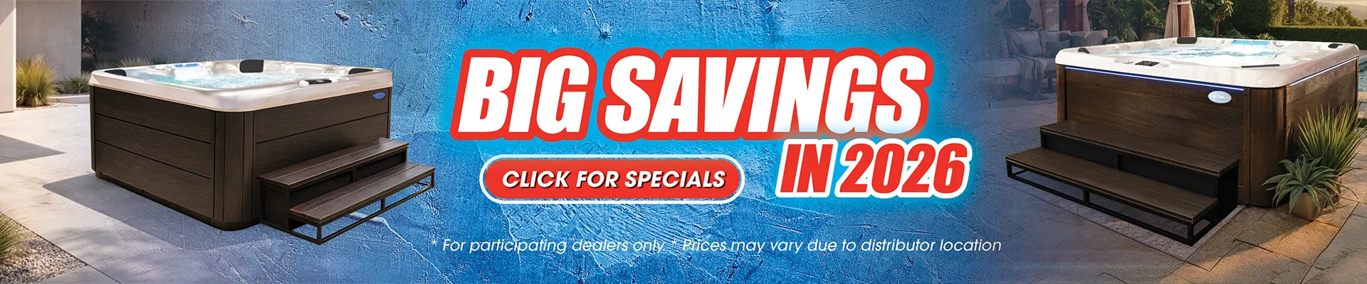 Calspas hot tub being used in a family setting - Wye